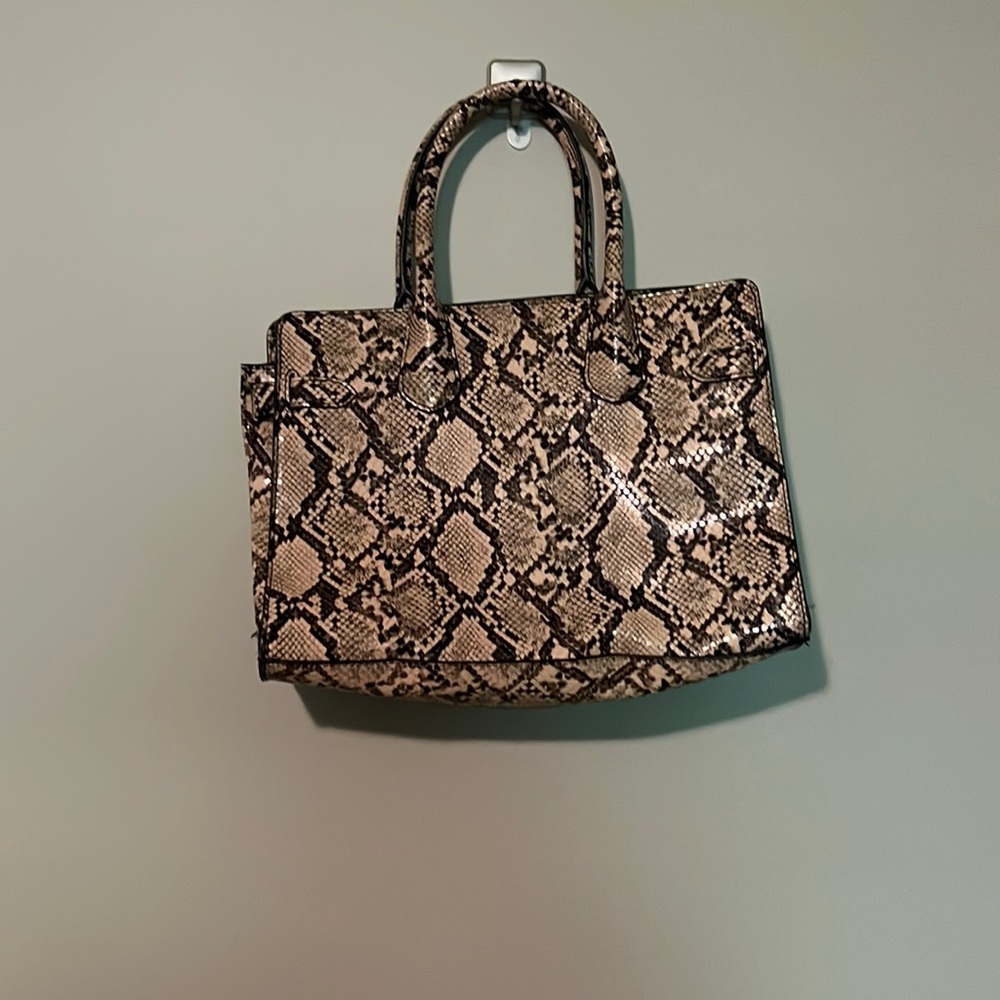 Snake print Tote